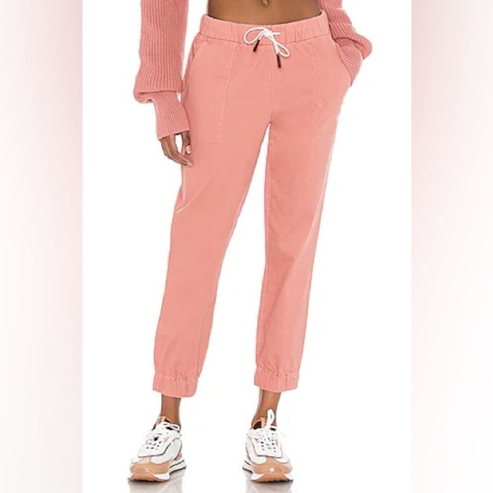 Varley Corinth Pant Joggers Ash Rose Drawstring Waist Casual Women’s Medium